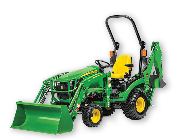 1025R with Loader & Backhoe